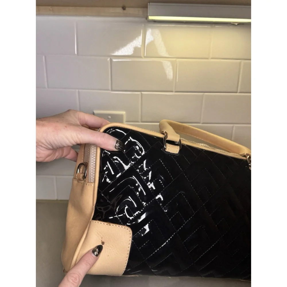 Consuela Inked Satchel New With Tags - Picture 6 of 15